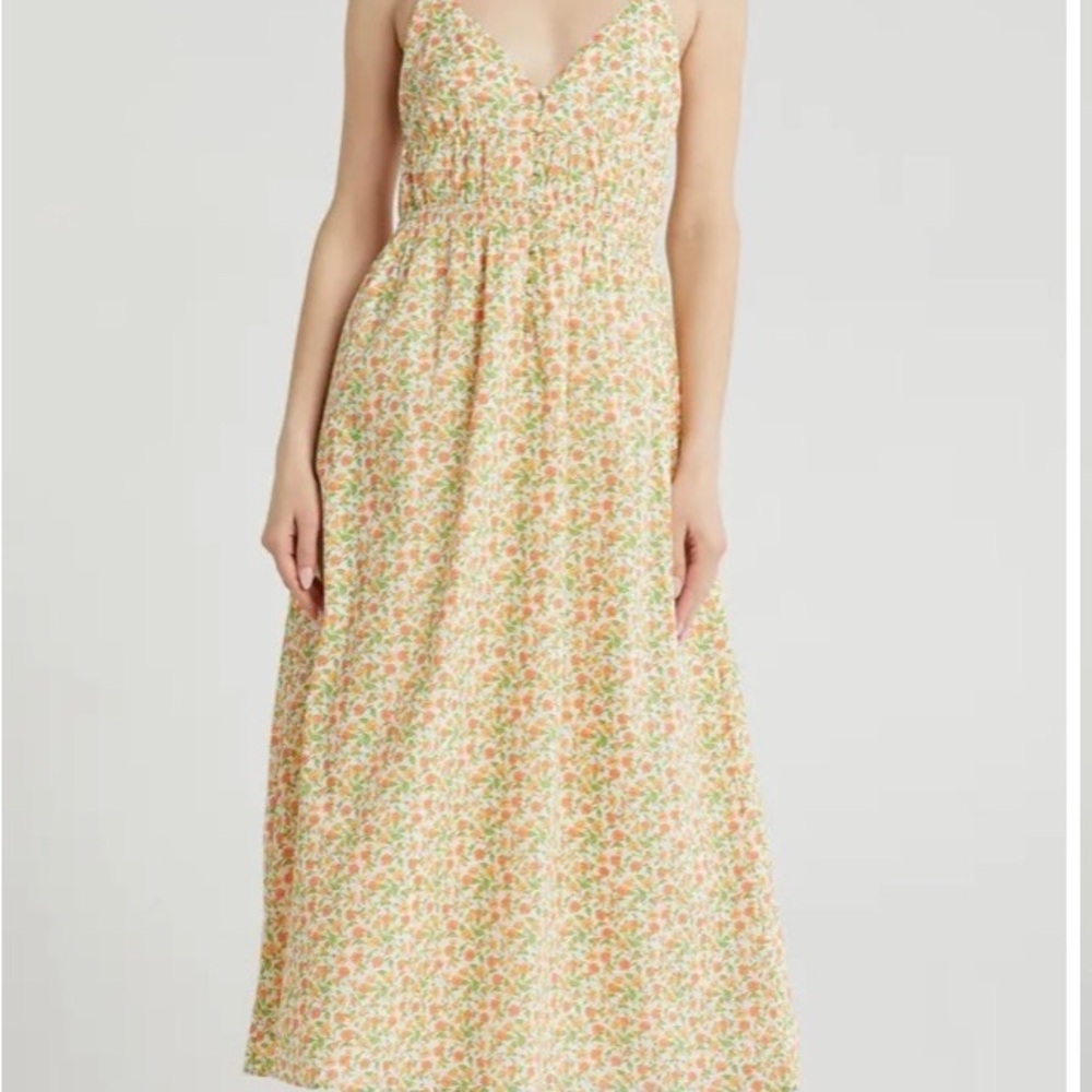 WAYF Floral Summer Dress Size Small